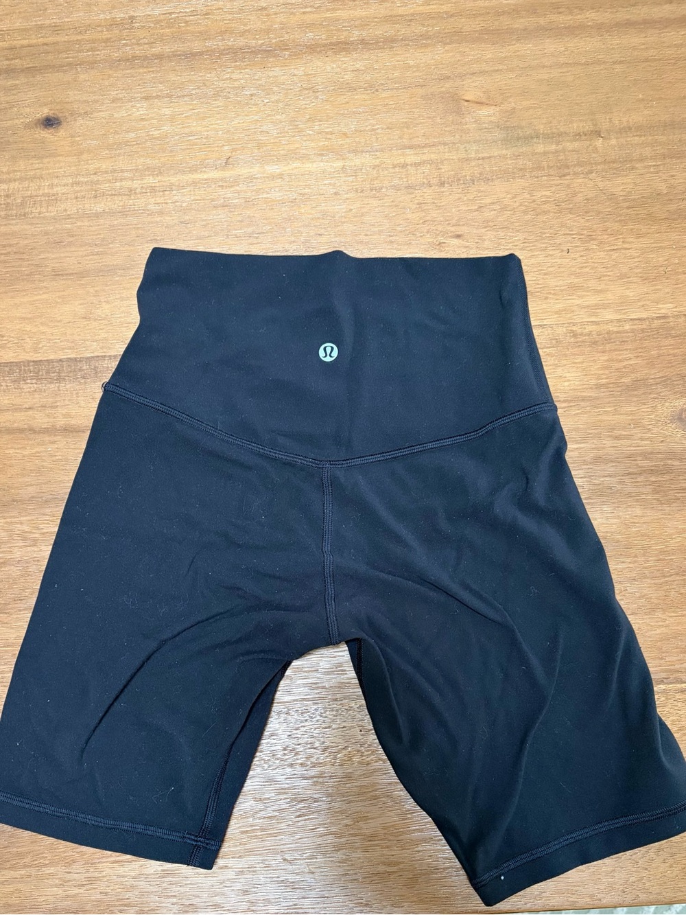 Lululemon Align High Rise Black Biker Shorts Size 4